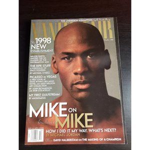 Vintage Vanity Fair  Magazine  October 1998 Michael Jordan 